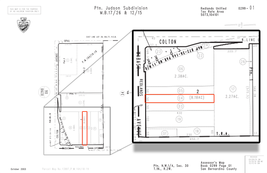 724 N Wabash Ave, Redlands, CA en venta - Plano de solar - Imagen 2 de 9