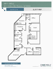 3811 E Bell Rd, Phoenix, AZ en alquiler Plano de la planta- Imagen 1 de 1