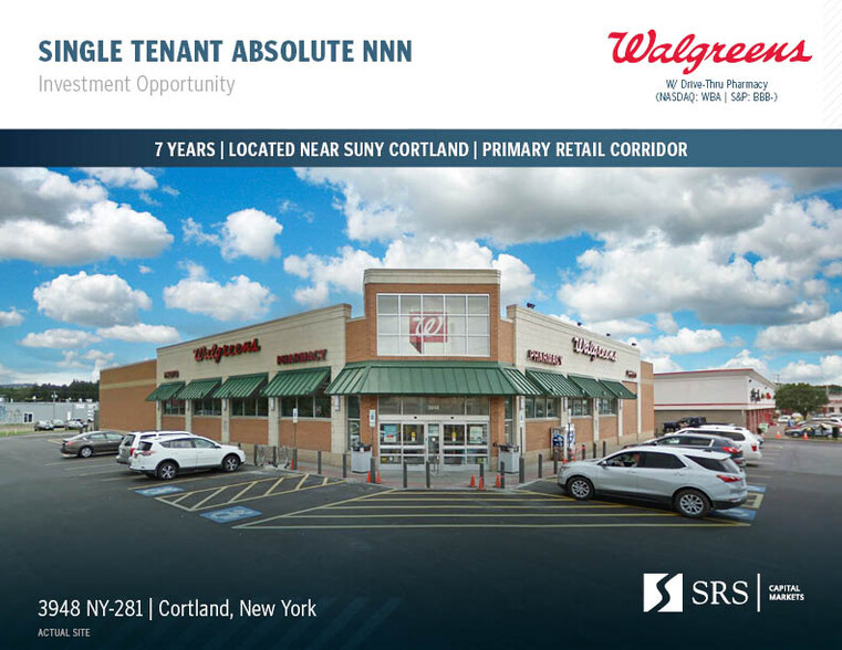 3948 State Route 281, Cortland, NY en venta - Foto del edificio - Imagen 1 de 5