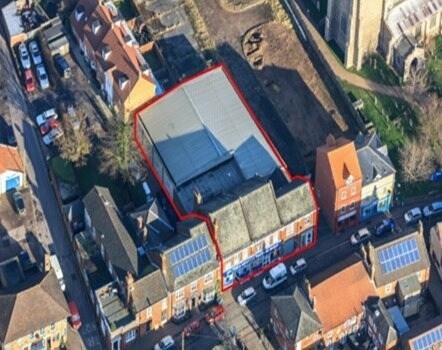 131 High St, Stalham en alquiler - Vista aérea - Imagen 3 de 3
