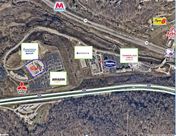 00 Kinetic Park, Huntington, WV en venta - Vista aérea - Imagen 1 de 3