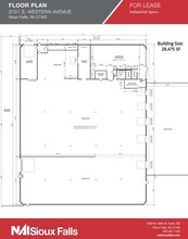 3701 S Western Ave, Sioux Falls, SD en alquiler Plano de la planta- Imagen 1 de 1