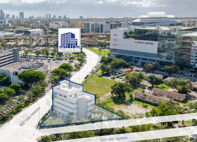 1390 NW 14th Ave, Miami, FL en venta - Vista aérea - Imagen 3 de 22