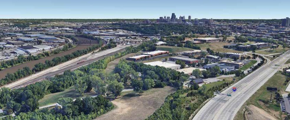 1101 W Cambridge Circle Dr, Kansas City, KS en alquiler - Vista aérea - Imagen 2 de 3