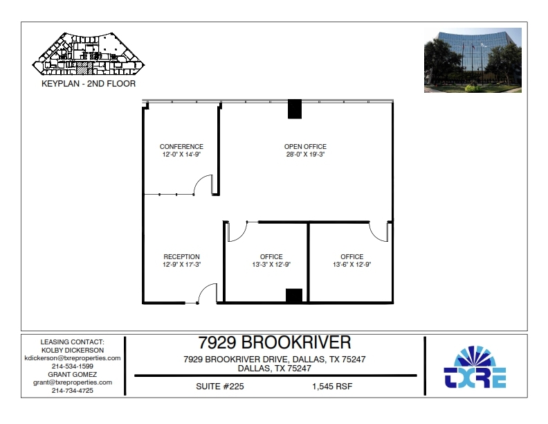 7929 Brookriver Dr, Dallas, TX en alquiler Foto del edificio- Imagen 1 de 1