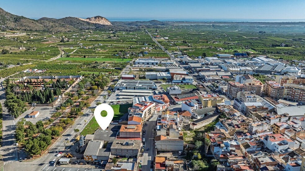 Avinguda Alcalde Fernando Alemany Ortolá, 28, Pego, Alicante en venta - Vista aérea - Imagen 3 de 22