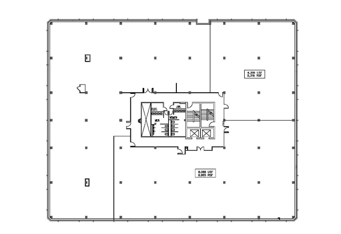 707 Westchester Ave, White Plains, NY en alquiler Plano de la planta- Imagen 1 de 1