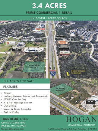 Más detalles para 25920 Interstate 10 W, Boerne, TX - Terrenos en venta