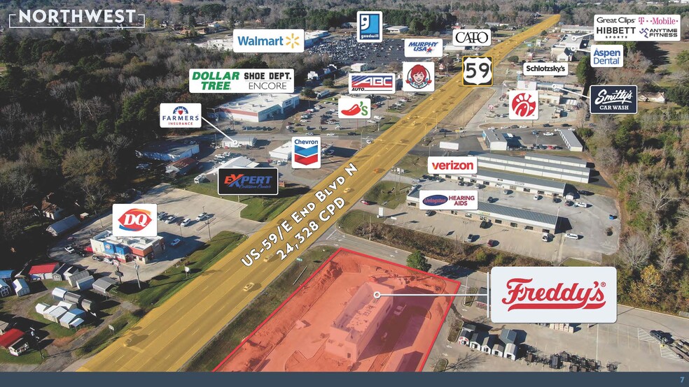 916 N End Blvd, Marshall, TX en venta - Foto del edificio - Imagen 3 de 9