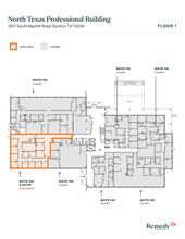 2817 S Mayhill Rd, Denton, TX en alquiler Plano de la planta- Imagen 2 de 2