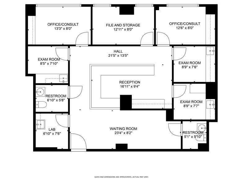 30 W 60th St, New York, NY en alquiler - Plano de la planta - Imagen 2 de 36