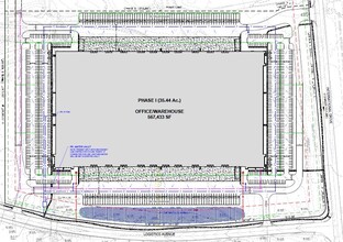 370 Logistics ave, Jeffersonville, IN en alquiler Plano del sitio- Imagen 2 de 2