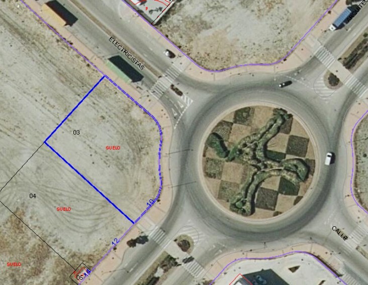 Terreno en Pinto, Madrid en venta - Plano de solar - Imagen 1 de 1