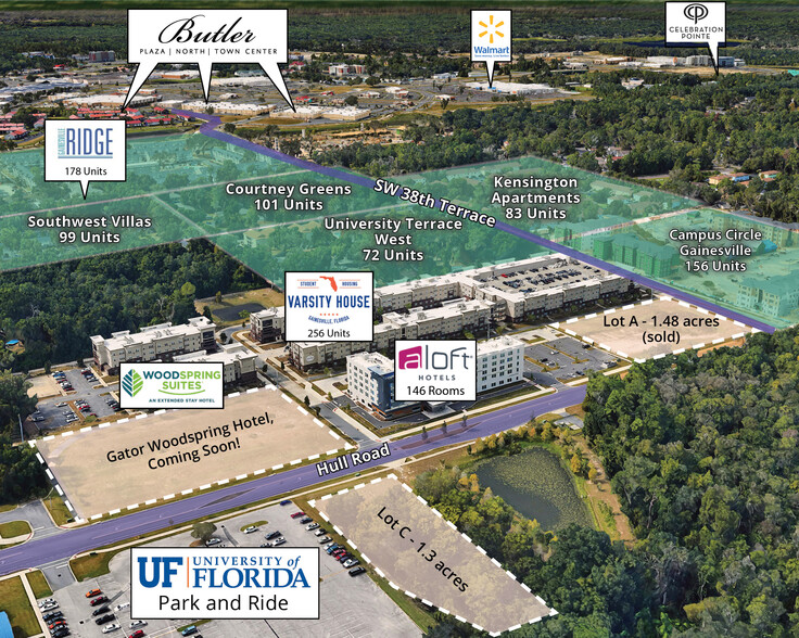 3700 Hull Rd, Gainesville, FL en venta - Foto del edificio - Imagen 2 de 4