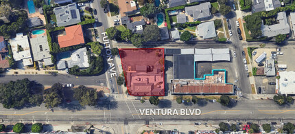 13300 Ventura Blvd, Sherman Oaks, CA - VISTA AÉREA  vista de mapa