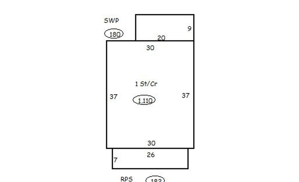 318-320 N Choctaw Ave, El Reno, OK en venta - Plano de la planta - Imagen 2 de 2