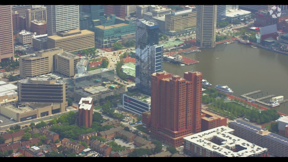 414 Light St, Baltimore, MD en alquiler - Vídeo aéreo - Imagen 2 de 16