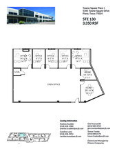 8560 Belleview Dr, Plano, TX en alquiler Plano de la planta- Imagen 1 de 1