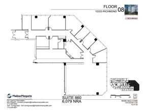 10333 Richmond Ave, Houston, TX en alquiler Plano de la planta- Imagen 2 de 2