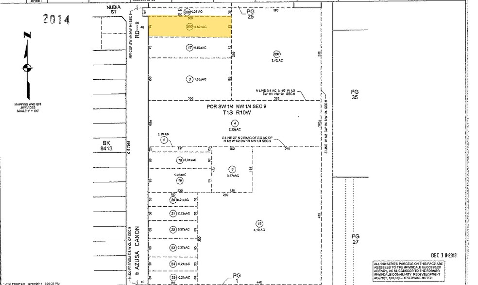 4954 Azusa Canyon Rd, Irwindale, CA en alquiler - Plano de solar - Imagen 2 de 2