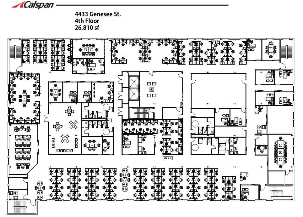 4433 Genesee St, Cheektowaga, NY en alquiler Plano de la planta- Imagen 1 de 9