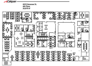 4433 Genesee St, Cheektowaga, NY en alquiler Plano de la planta- Imagen 1 de 9