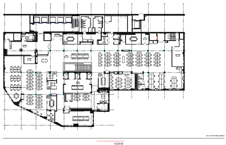 One Soho Sq, New York, NY en alquiler Plano de la planta- Imagen 1 de 7