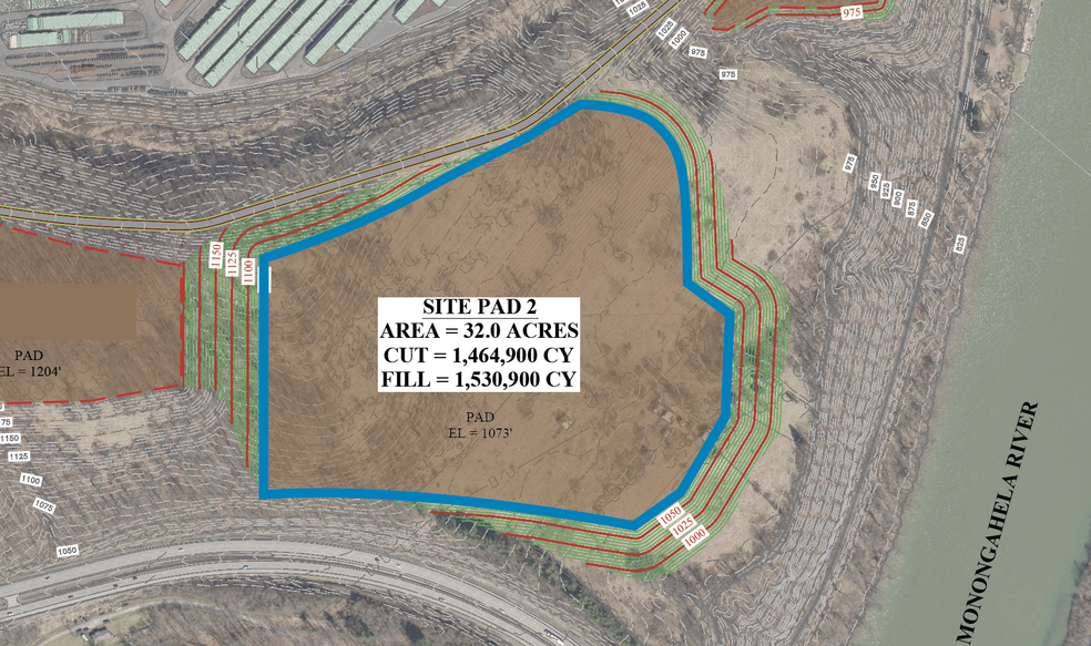 3050 Industrial Park Dr, Morgantown, WV en venta - Foto del edificio - Imagen 2 de 2