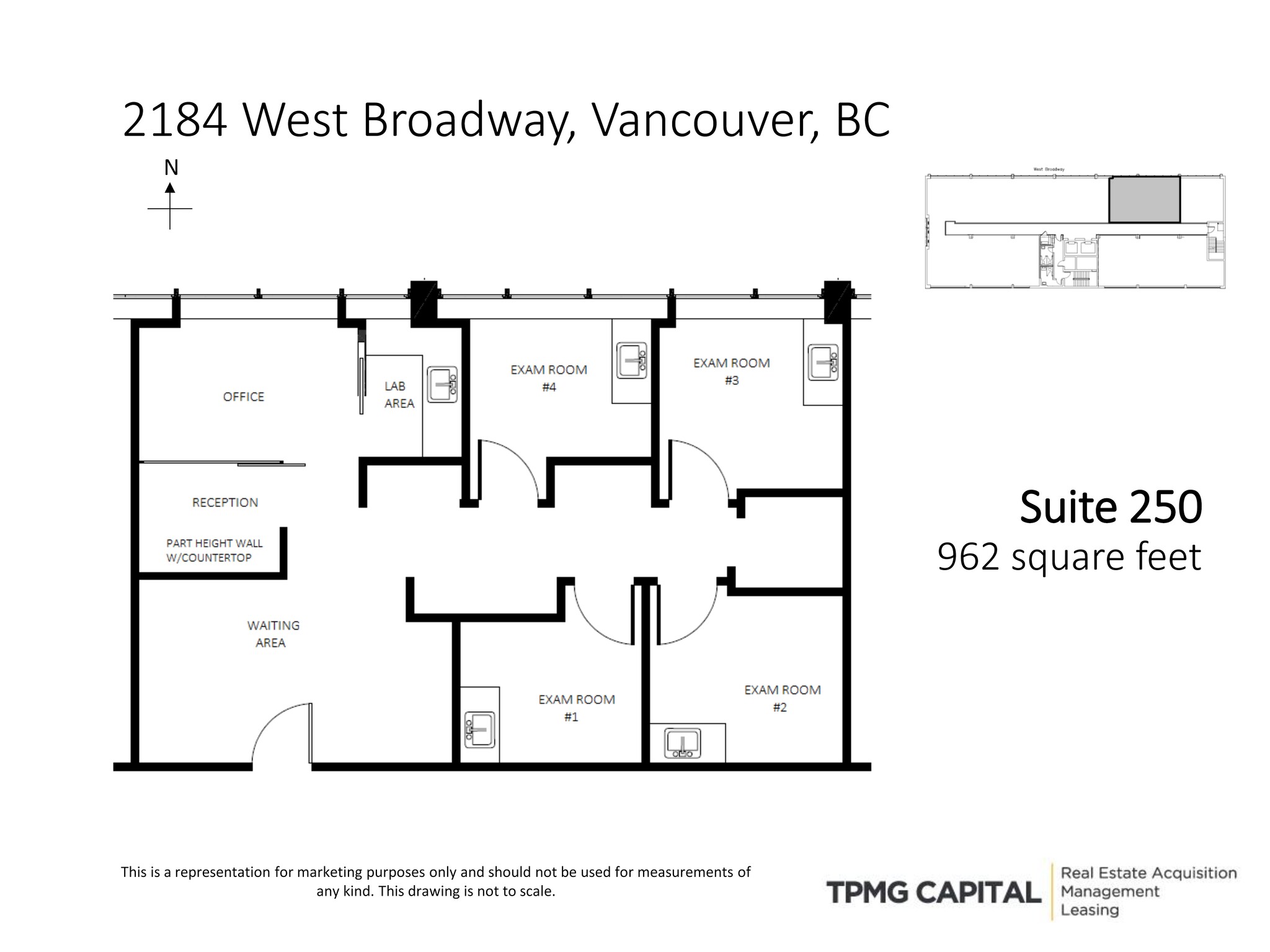 2184 W Broadway, Vancouver, BC en alquiler Plano del sitio- Imagen 1 de 8