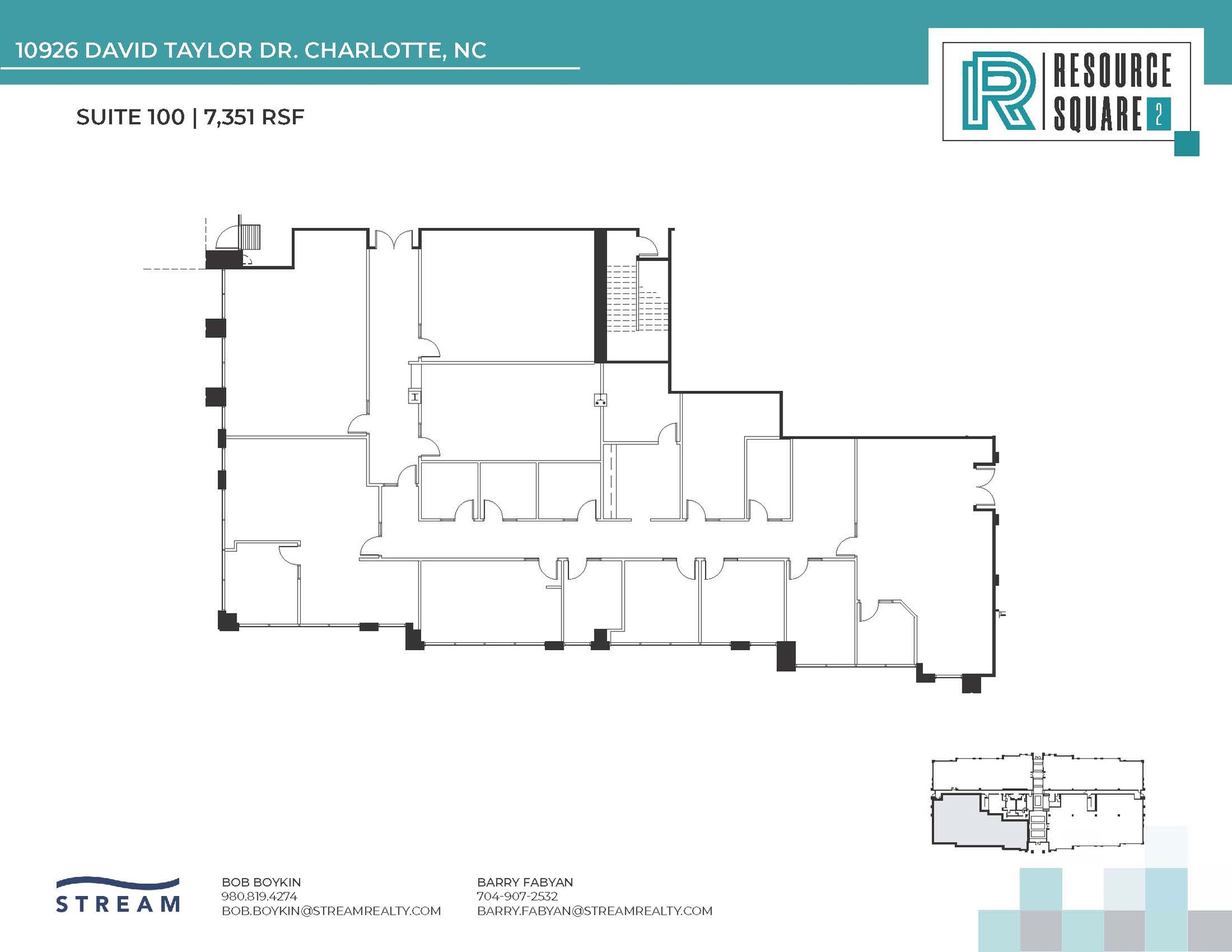 10735 David Taylor Dr, Charlotte, NC en alquiler Plano de la planta- Imagen 1 de 1