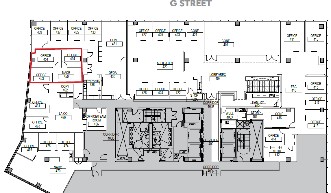 660 N Capitol St NW, Washington, DC en alquiler Plano de la planta- Imagen 1 de 1