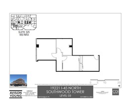 19221 Interstate 45 S, Shenandoah, TX en alquiler Plano de la planta- Imagen 1 de 1