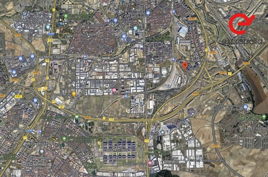 Calle del Arroyo de la Bulera, 22, Madrid, Madrid en venta - Vista aérea - Imagen 3 de 3