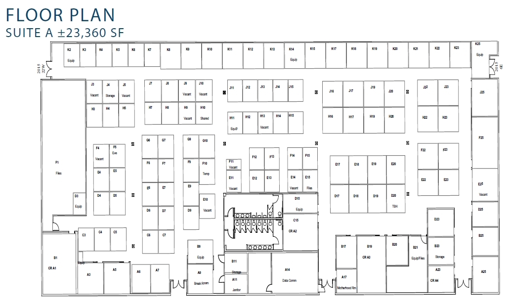 2015 Aerojet Rd, Rancho Cordova, CA en alquiler Plano de la planta- Imagen 1 de 1