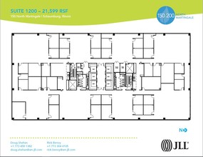 150 N Martingale Rd, Schaumburg, IL en alquiler Plano de la planta- Imagen 1 de 1