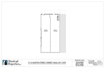 71-14 Austin St, Forest Hills, NY en alquiler Plano del sitio- Imagen 2 de 2