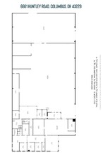 6661 Huntley Rd, Columbus, OH en alquiler Plano de la planta- Imagen 1 de 1