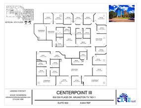 600 Six Flags Dr, Arlington, TX en alquiler Plano de la planta- Imagen 1 de 3