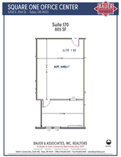 6703-6709 E 81st St, Tulsa, OK en alquiler Plano de la planta- Imagen 1 de 3