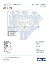 10990 Wilshire Blvd, Los Angeles, CA en alquiler Plano de la planta- Imagen 1 de 1