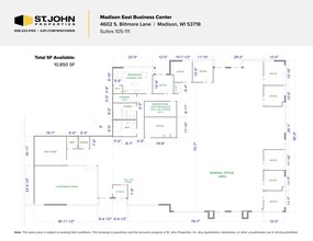 4602 S Biltmore Ln, Madison, WI en alquiler Plano del sitio- Imagen 1 de 8