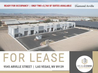 Más detalles para 9545 Arville St, Las Vegas, NV - Nave en alquiler