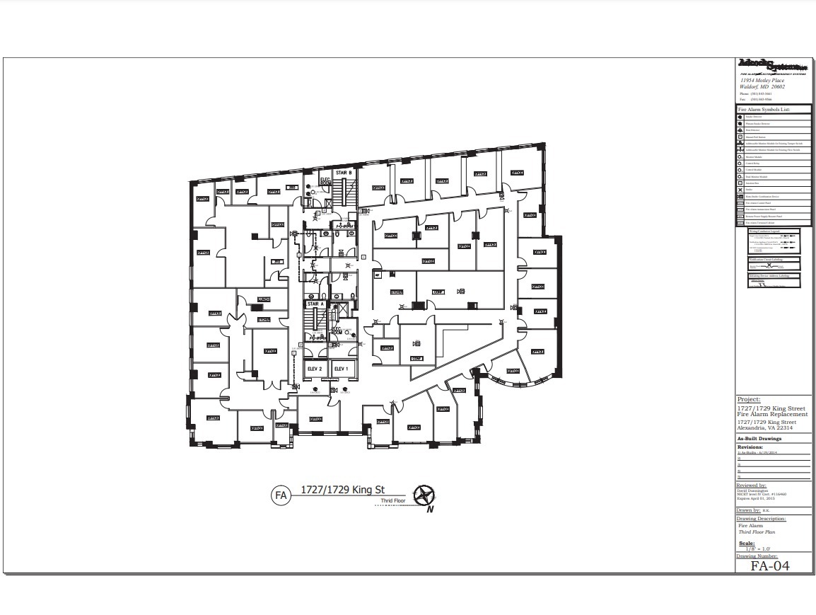 1727-1729 King St, Alexandria, VA en alquiler Plano de la planta- Imagen 1 de 1