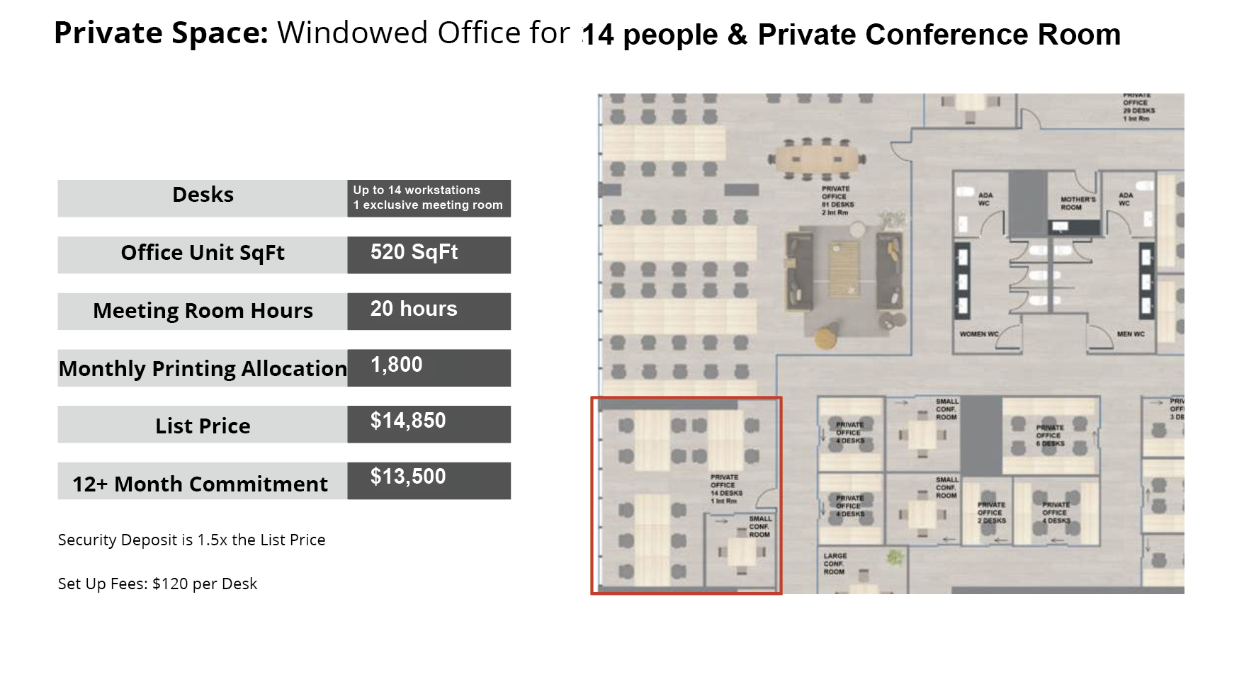 1100 Brickell Bay Dr, Miami, FL en alquiler Plano de la planta- Imagen 1 de 8