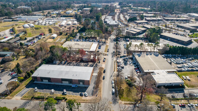 633 Hutton St, Raleigh, NC - VISTA AÉREA  vista de mapa - Image1