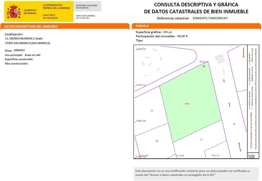 Terreno en Salamanca en venta - Foto del edificio - Imagen 3 de 12