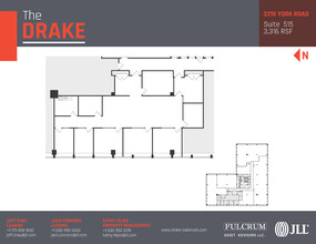 2211-2215 S York Rd, Oak Brook, IL en alquiler Plano de la planta- Imagen 1 de 1