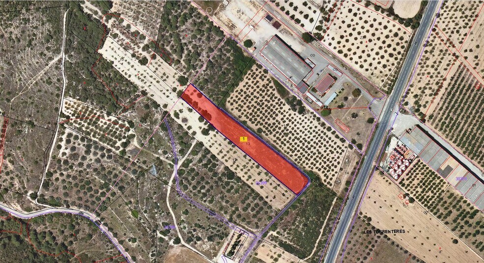 Terreno en Els Garidells, Tarragona en venta - Plano de la planta - Imagen 1 de 3