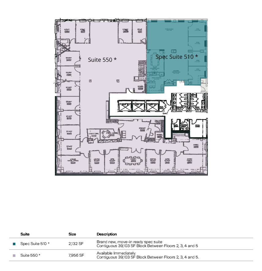 7735 Old Georgetown Rd, Bethesda, MD en alquiler Plano de la planta- Imagen 1 de 1