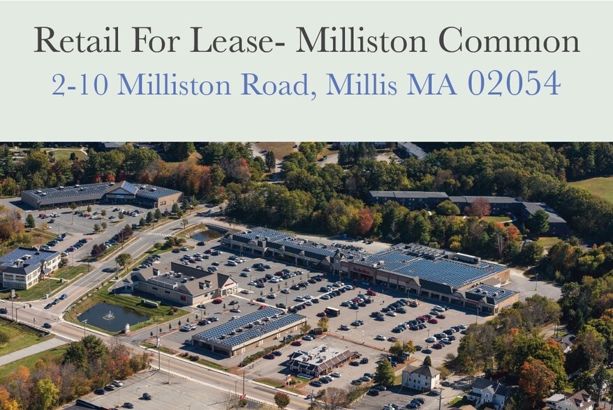 4-30 Milliston Rd, Millis, MA en alquiler - Foto del edificio - Imagen 1 de 11